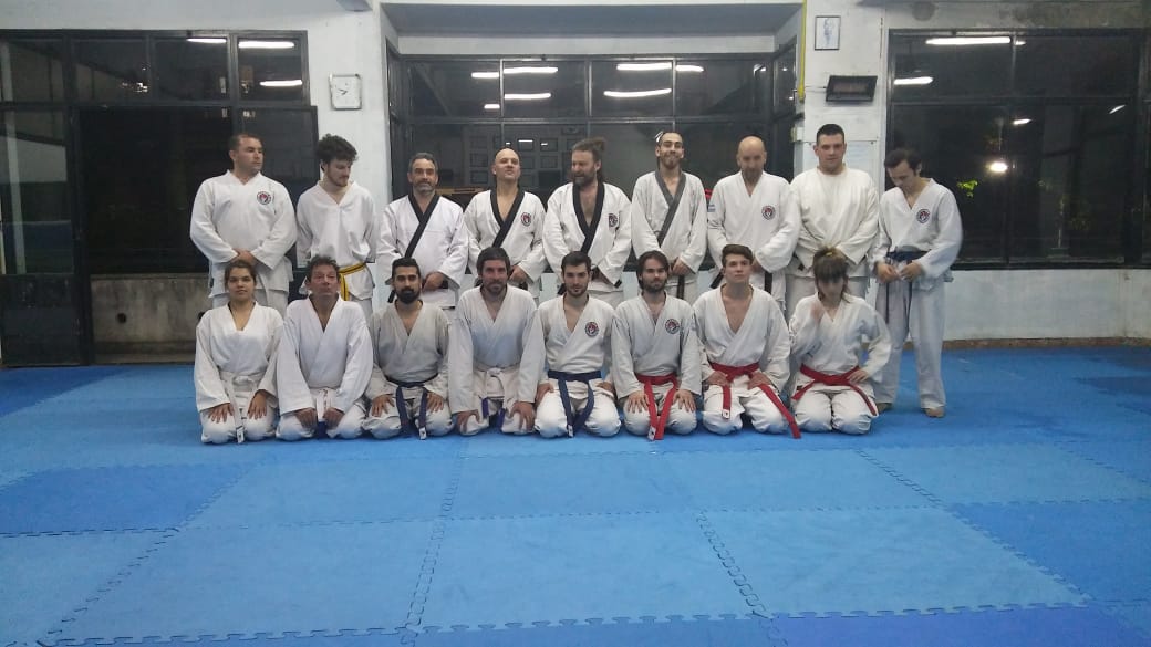 Alumnos de Hapkido