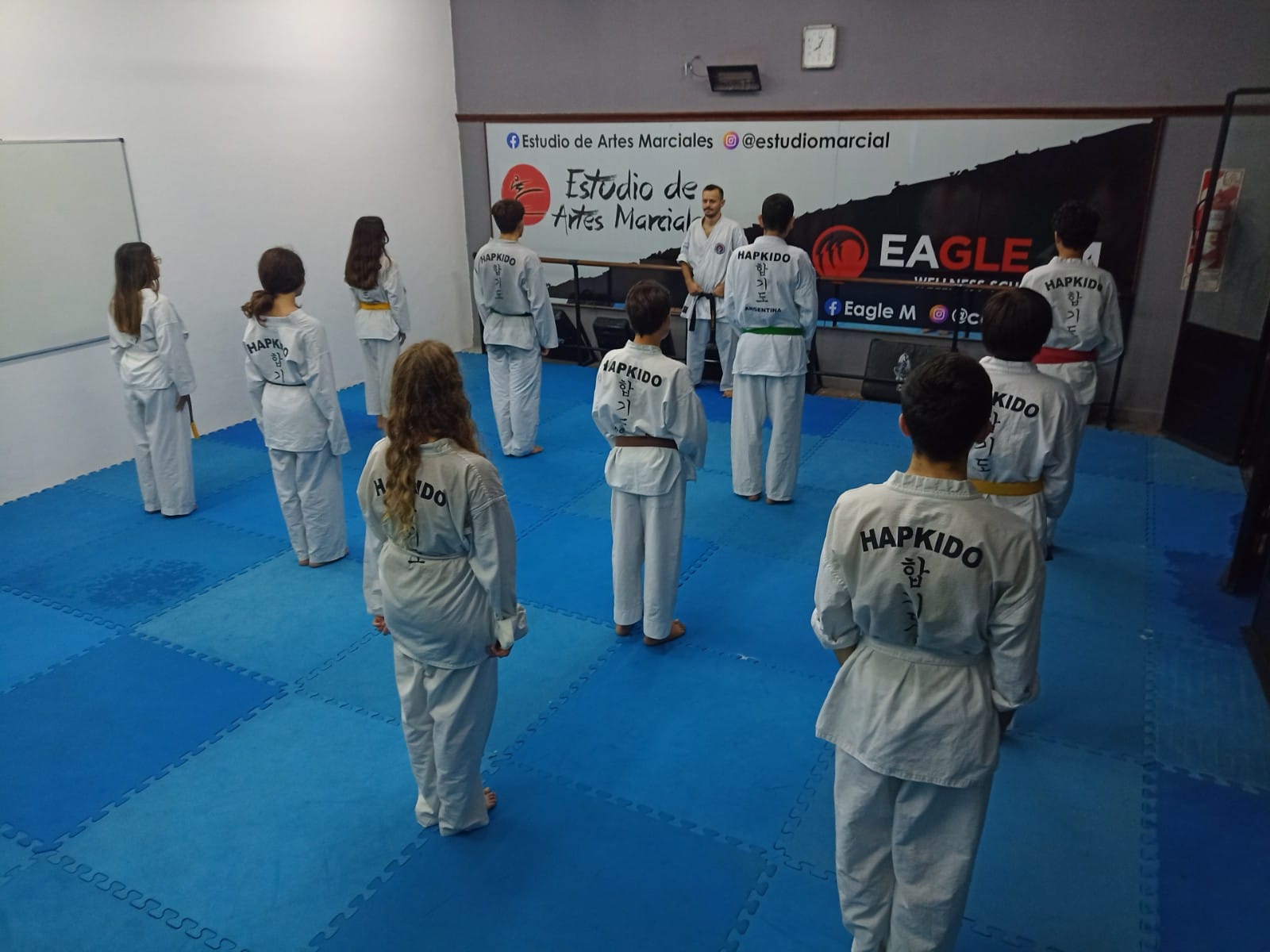 Alumnos de Hapkido